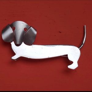 Vintage Beau Sterling Sterling Dachshund Pin